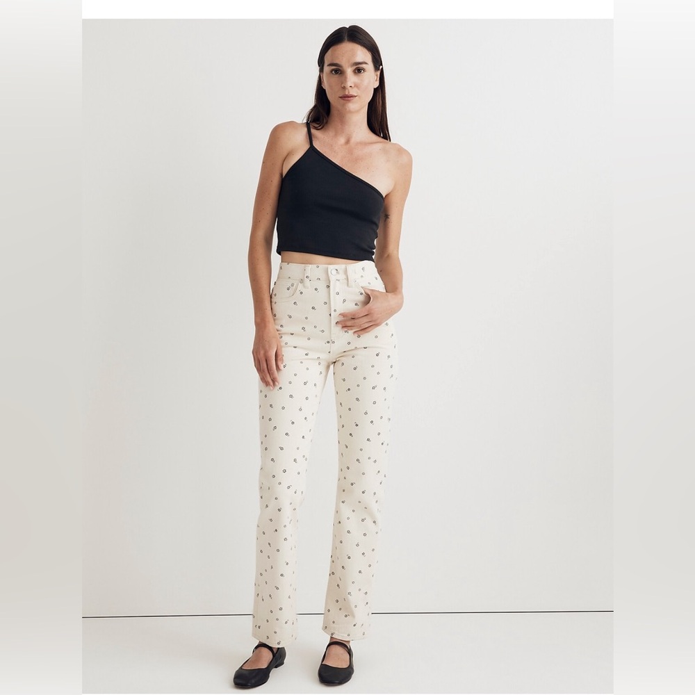 The '90s Straight Jean in Daisy Drizzle